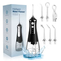 Water Flosser Teeth Picks, Cordless Portable Oral Irrigator, Powerful and Rechargeable Water Flosser for Teeth, Brace Care